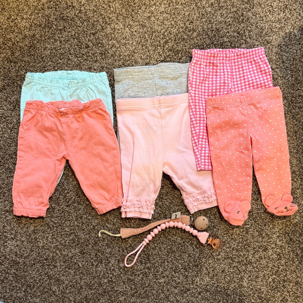 Newborn Baby Pants Lot
